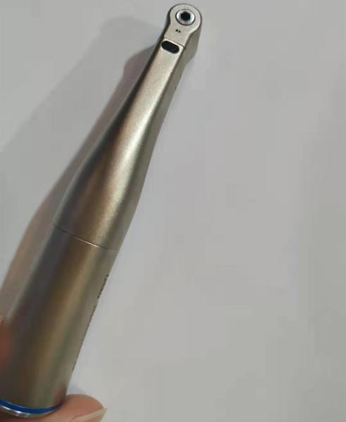 Ti-Max X25L Handpiece Dental Contra Angle Blue 1:1 With Fiber Optic 4 Water Spray Low Speed Polishing Direct Drive