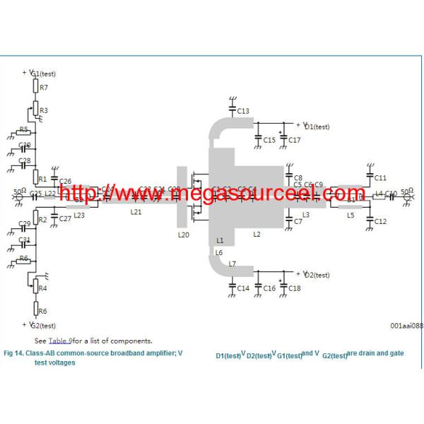 RF Power Transistor BLF878  UHF power LDMOS transistor  Integrated Circuit Chip