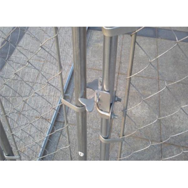 Boxed 10x10x6ft Chain Link Dog Cage Kennel With Door