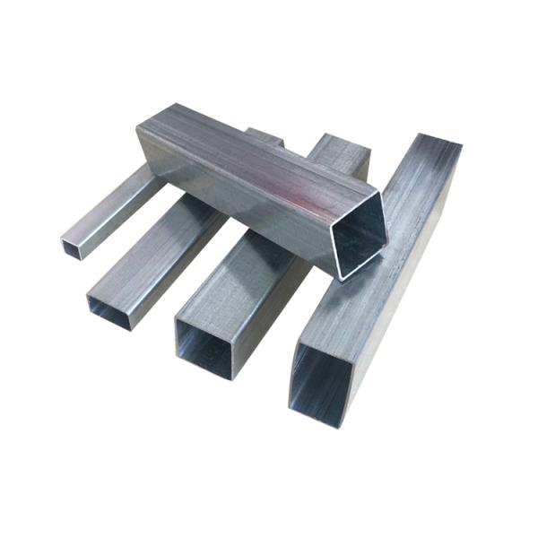 Square 24 Inch Galvanized Steel Pipe 1.0mm Thickness BS Standard SGCC Grade
