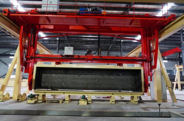 A construção de aço automática completa do bloco do tijolo de AAC ventilou o molde concreto da planta de AAC