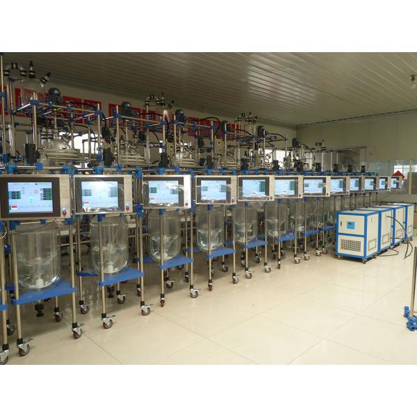 10L 20L 50L Jacketed Glass Reactor Glass & Stainless Steel Reactor