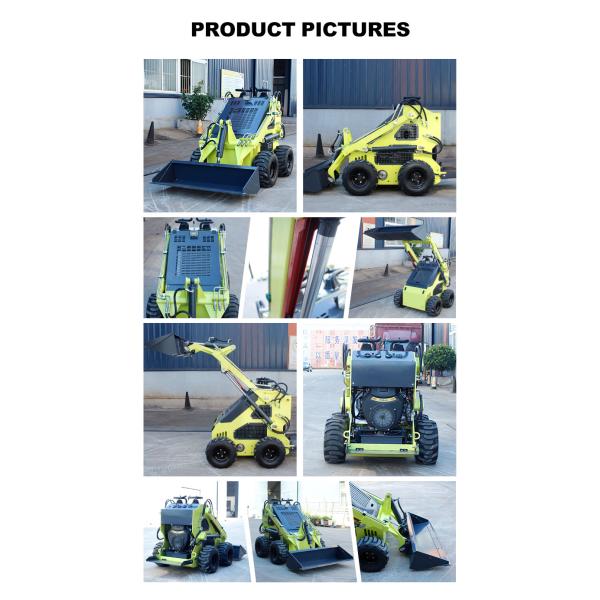 Сертификат CE/EPA 0,15 м3 Грузоподъемность гидравлический сдвигоуправляющий погрузчик для евро 5 EPA