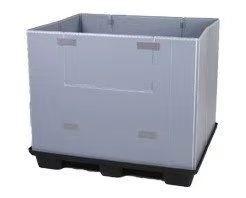 2mm - 11mm Plastic Pallet Box Waterproof Collapsible Pallet Pack Containers Customized