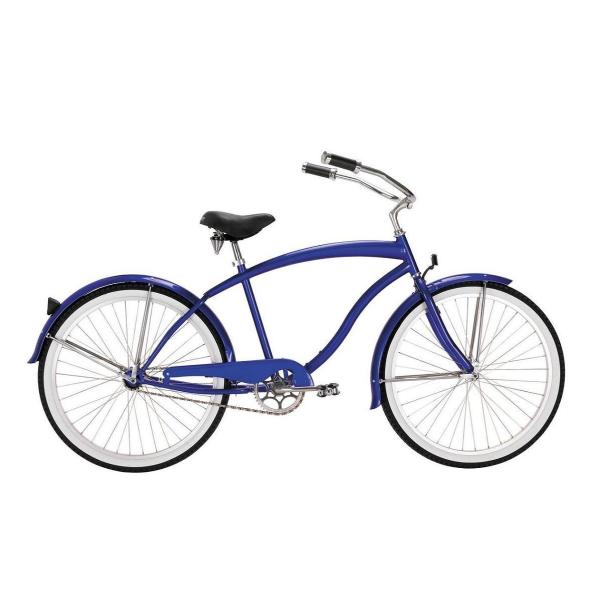 Steel Frame 26inch Single Speed Mens Beach Crusier Bike in ANY COLOR CE Approved