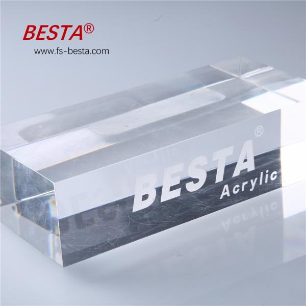 50 mm 150 mm Extra épaisseur PMMA Transparent feuilles acryliques résistantes à l'usure