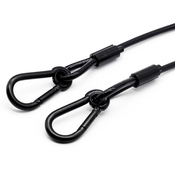 Multiple ‌Pvc Coated Wire Rope Belt Loop With Ring