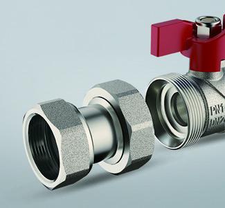 DN20 DN25 Nickel Plated Brass Ball Valve Built In Strainer