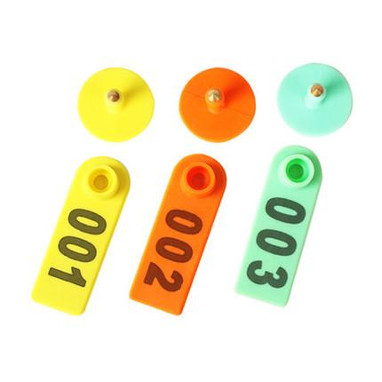 860mhz Animal Cattle 100pcs Custom Goat Ear Tags