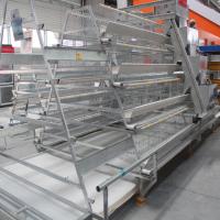 Gaiola automática completa das aves domésticas para camadas um tipo 3 séries