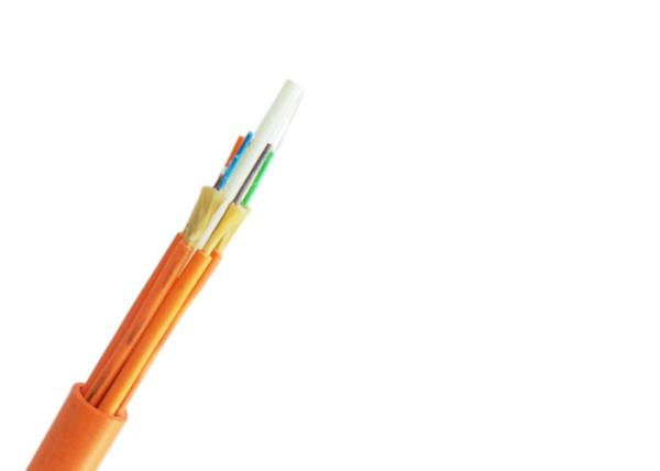 48 Core LSZH Jacket Multipurpose Singlemode Yellow Jacket Fiber Optic Distribution Cable with 2.0mm / 3.0mm Branch