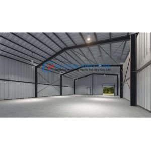 Metal Frame Architecture Steel Structure , Sustainable Steel Construction Warehouse