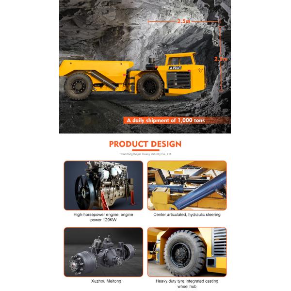 Желтый привод на четыре колеса тележки перетаскивания силы 129кВ отчетливо произношенный дизелем