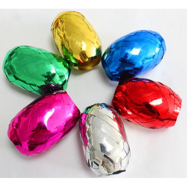 Plastic Ribbon Confetti Star Bow Satin Curling Ribbon Egg For Decoration