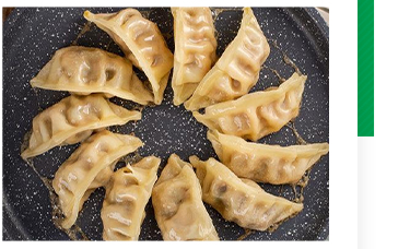 High Quality Source Manufacturer Delicious Quick Japanese Style Steamed Dumplings Fried Frozen Jiaozi Gyoza