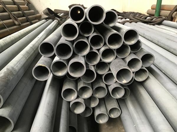 Mechanical Large Diameter Carbon Steel Pipe , Round Seamless Honed Tube