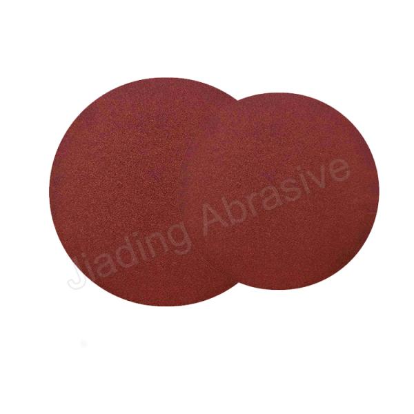 300mm 350mm RED Hook Loop Sandpaper for Epoxy Floor Grinding Cement Wall Sanding Disc