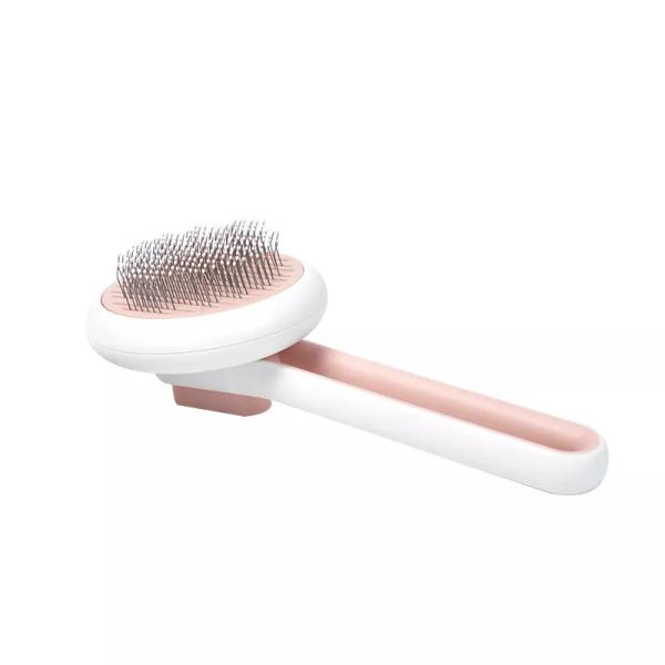 A escova da agulha da limpeza de auto Deshedding da ferramenta da preparação do animal de estimação da beleza remove o cabelo de flutuação