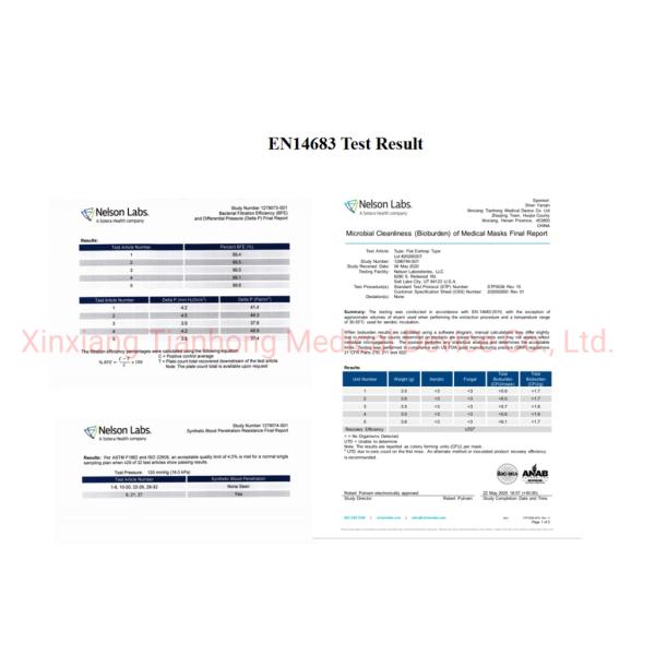 Медицинский запас фабрики лицевого щитка гермошлема респиратора EN14683 устранимый 3ply