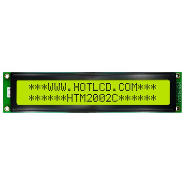Практически модуль характера 20x2 LCD, желтый зеленый модуль HTM2002C STN LCD