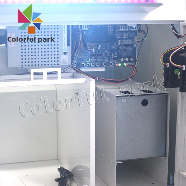 Bill Acceptor Claw Crane Machine , Prize Claw Machine With LED Strip