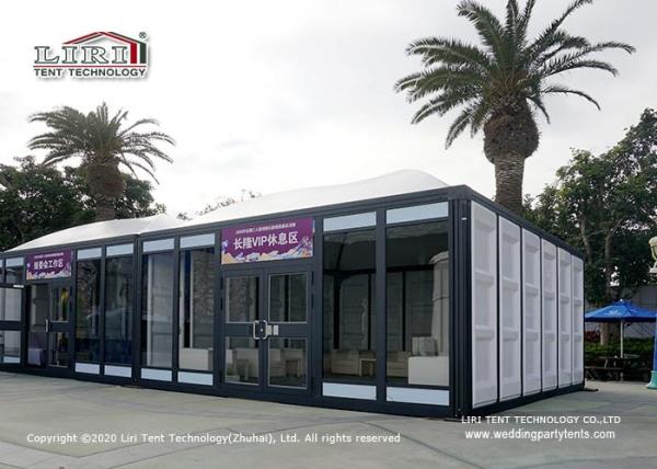 Waterproof Hard Walls Aluminum Modular Tent For Passage Aisle