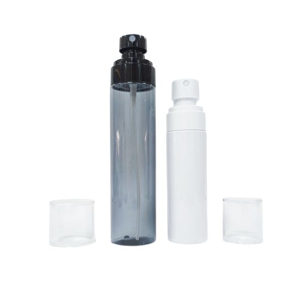 Metallization Beauty Mist Spray Bottle 3ml Compact Portable Refillable Transparent Plastic Container for Skincare and Cosmetic