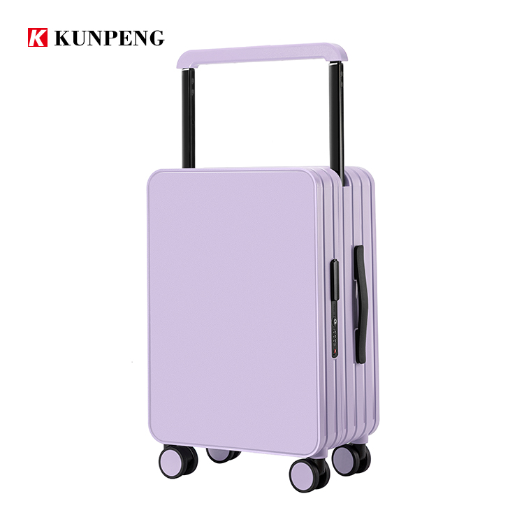 Luxury Unisex Customizable Hard Shell Carry-On Suit Case Wide Pull Rod Universal Spinner Wheel TSA Lock Durable PC Popular