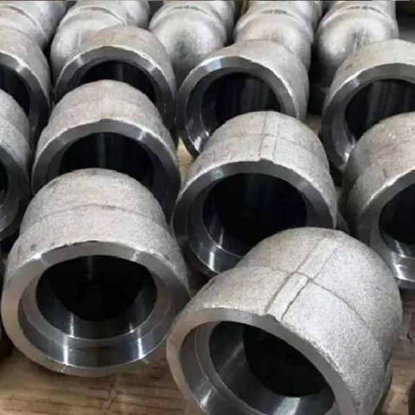 ASMEB16.11 20# Carbon Steel Socket Weld Fittings 1.5D 1D Socket Welding Elbow