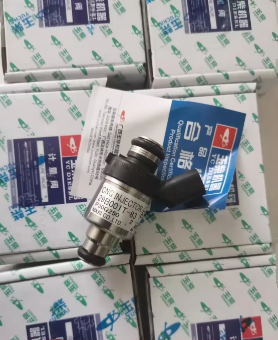 Yuchai Original Factory Fuel Injector Natural Gas Engine Nozzle 1.4L 29B001T-83 Engine Parts 1.5 Year Warranty 0.5kg