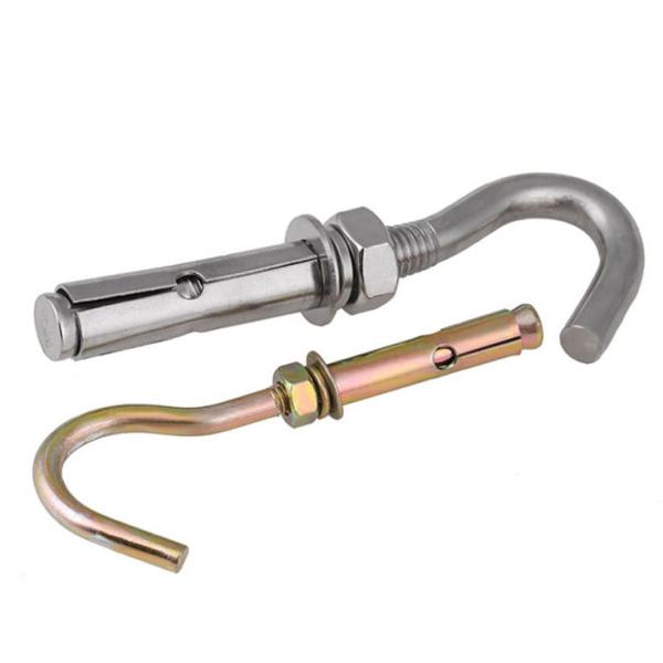 Ring Hook Concrete Sleeve J Type Expansion Anchor Bolts Zinc Plated Stainless Steel