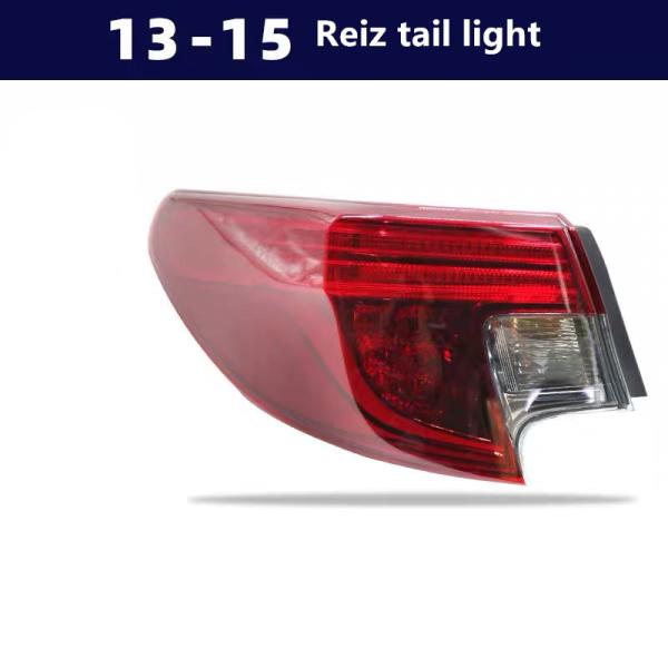 Luzes traseiras vermelhas para carros Toyota 2006-2015 Reiz Mark X Luz traseira LED Luz traseira