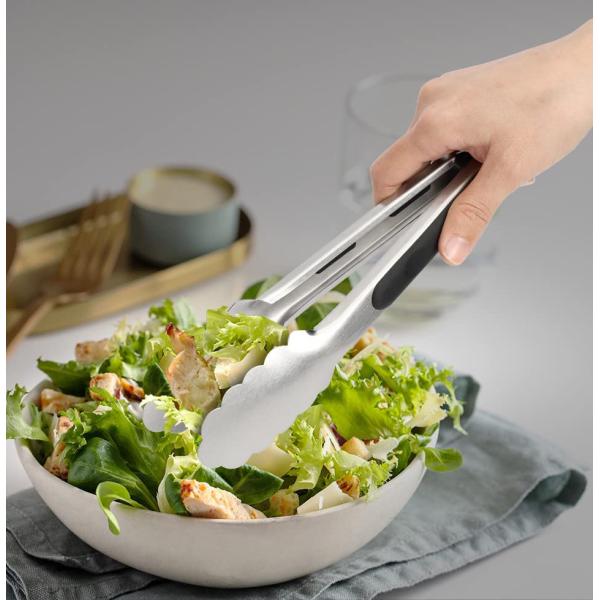 Stainless Steel Food Anti-hot Insulation Silicone Bread Clip for Durable Utensil Sets