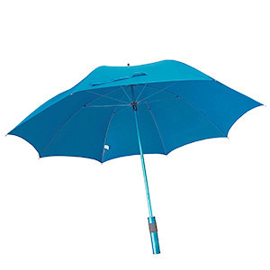 RPET Ultra Light Long Handle Walking Umbrellas Manual Open Windproof Rain Umbrella
