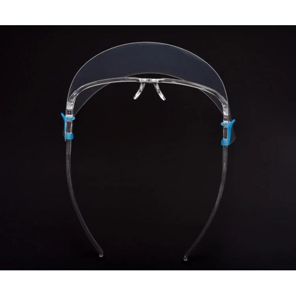 Transparent Protective Kids Child Children Safety Visor Face Facial Weat Glasses Clear Shield Faceshield with Glasses Fr