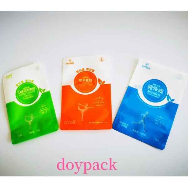 Digital Printing With Logo Customized  Low Qty Custom Mylar Bags for Food Storage Packaging Plastic  Stand up Zipper Pouch