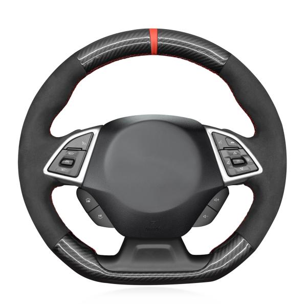 Customized High Quality Steering Wheel Cover For Chevrolet (Chevy) Camaro 2016