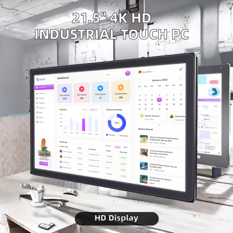 21.5 Inch 4K Customized Industrial Touch PC with Full HD Resolution New Product