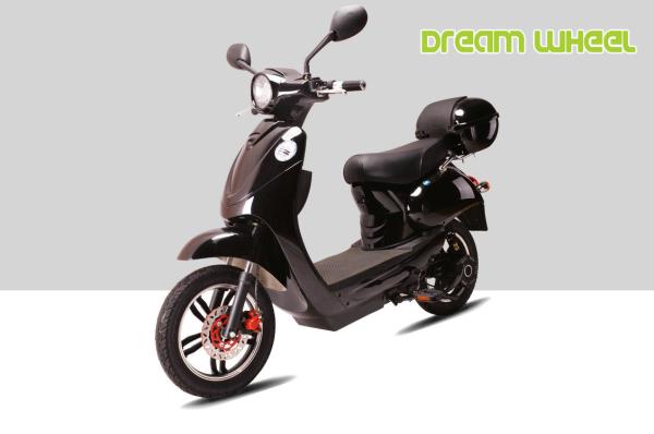 32KM/H Electric Moped Pedal Assist Electric Scooter 500W 16 X 3.0 Disc Brake