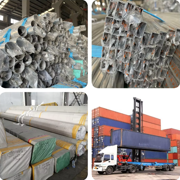 Sch40 Sch20 SS Бесшовная труба Полированная поверхность ASTM A312 Tp316L для строительных материалов