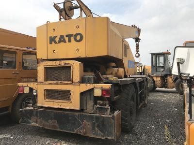 Mão da tonelada segunda de KATO KR-250 25 todo o crescimento das seções do guindaste móvel 4 do terreno