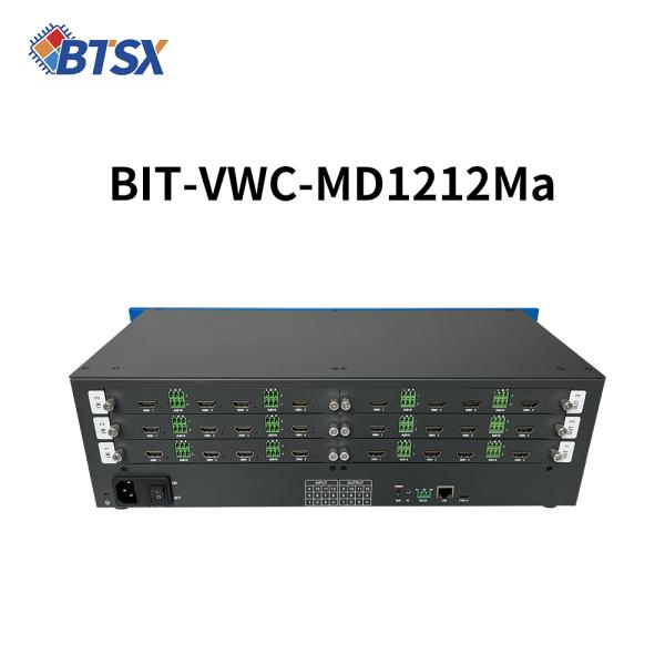 Effective Decision-Making Control Room Video Wall with 12 X HDMI 2.0 Output Interface and Maximum Resolution 4096x2160P60