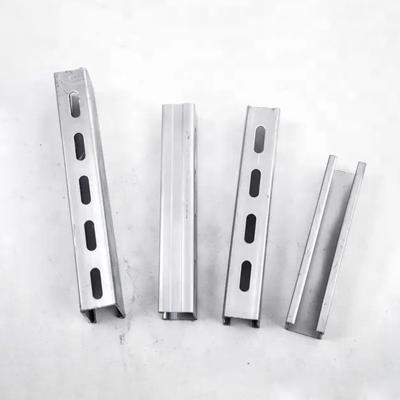 Exceptional Durability And Strength Slotted Metal Channel Standard Building Material 80-300mm Height