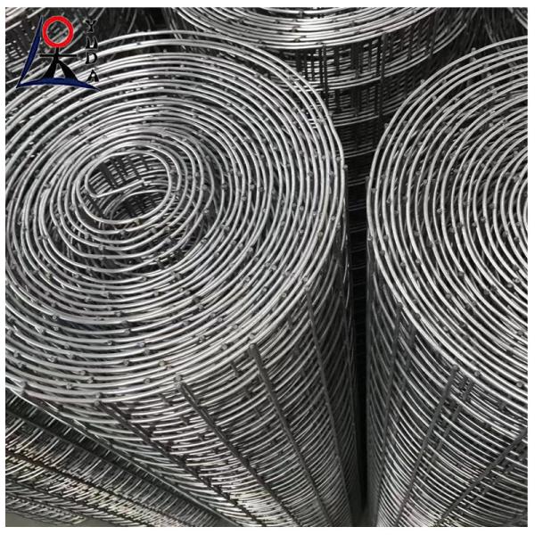 Galvanized Welded Wire Mesh Fence Roll 2x2 Fine Wire Diameter
