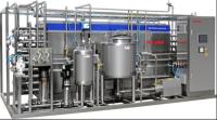 UHT tubular altísima temperatura Lleno-automático del esterilizador 6000L/H para la línea del tratamiento de la leche