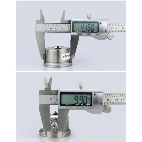 Small Mini Pressure Gauge 0.25-40mpa M10*1 Threaded Connection for Hydraulic Gas Control