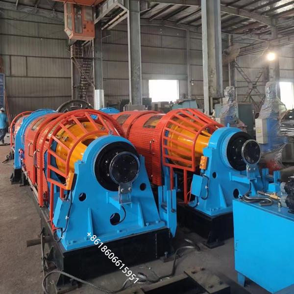 1+6x500 Pneumatic Brake Tubular Strander Equipment For Conductor Stranding