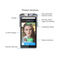 Varredor de Wiegand Infrared Facial Recognition Temperature com detecção da máscara