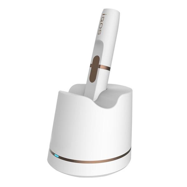 Amazon hot sale White Black Color New Stand Type IQOS charger for charging IQOS device With Multifunctional Micro USB