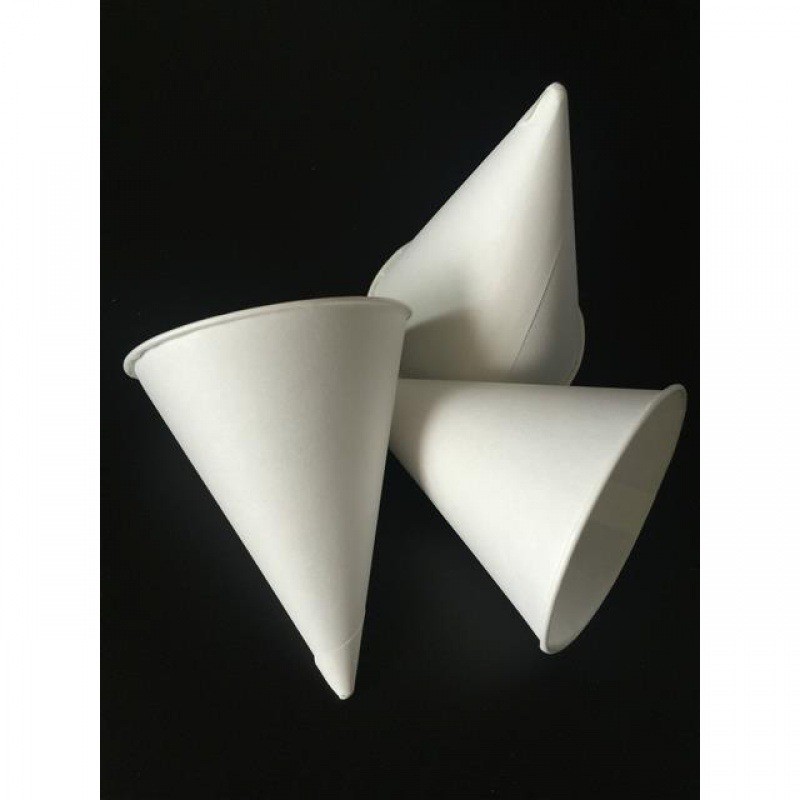 10.000kg Disposable Cone Cup 3.7oz Paper Triangle Environmentally Friendly Cone Paper Cup